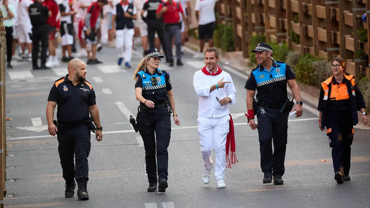 Primer encierro de las Fiestas de Tudela 2026. I&Ntilde;IGO ALZUGARAY