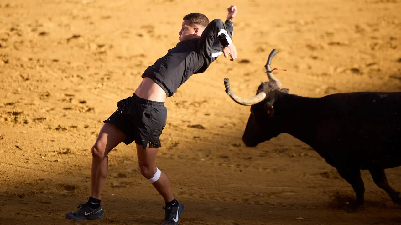 Tercer encierro de las Fiestas de Tudela 2026. I&Ntilde;IGO ALZUGARAY