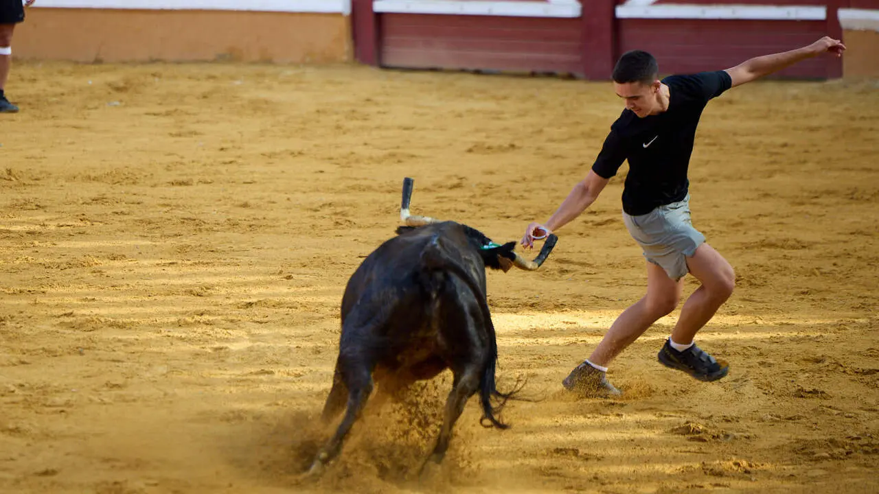 Tercer encierro de las Fiestas de Tudela 2026. I&Ntilde;IGO ALZUGARAY