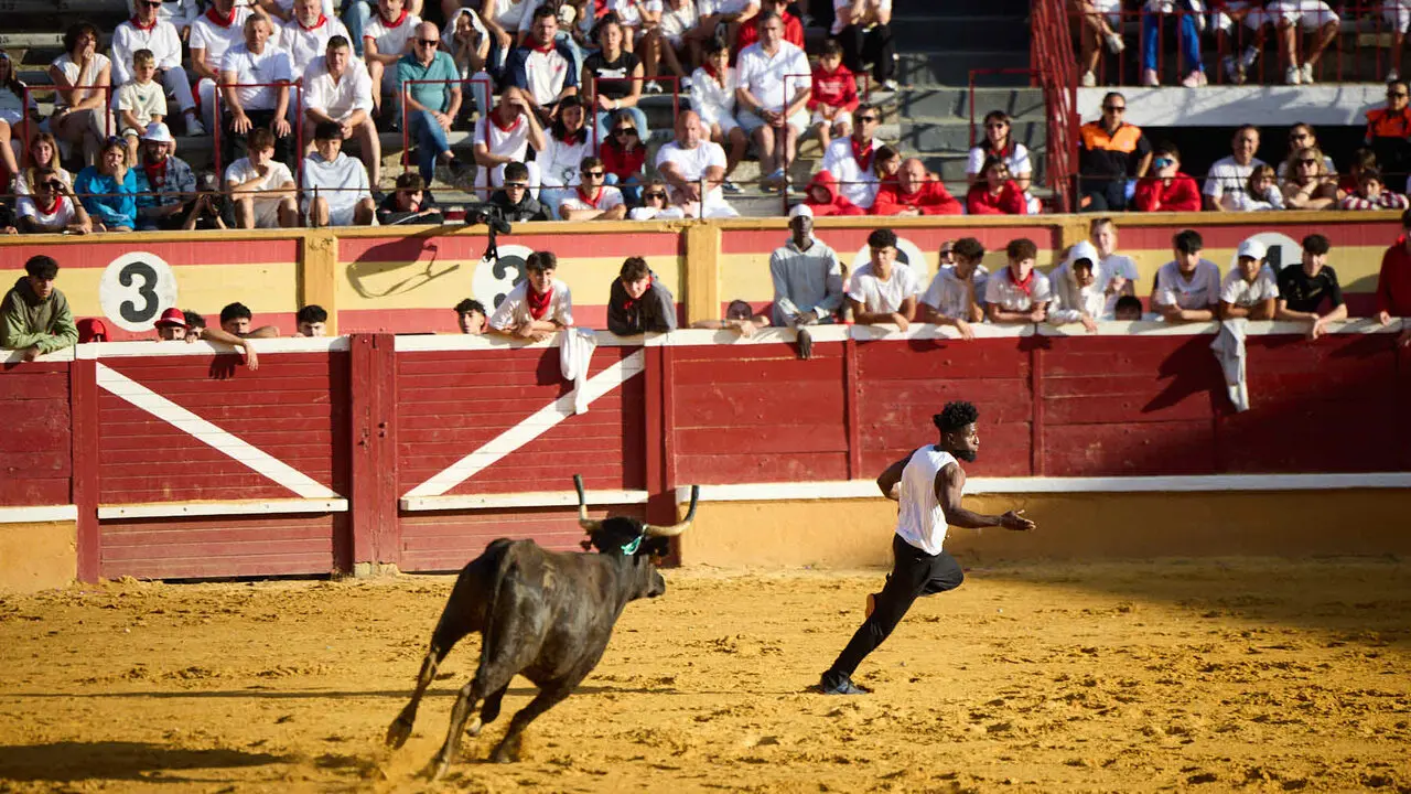 Tercer encierro de las Fiestas de Tudela 2026. I&Ntilde;IGO ALZUGARAY