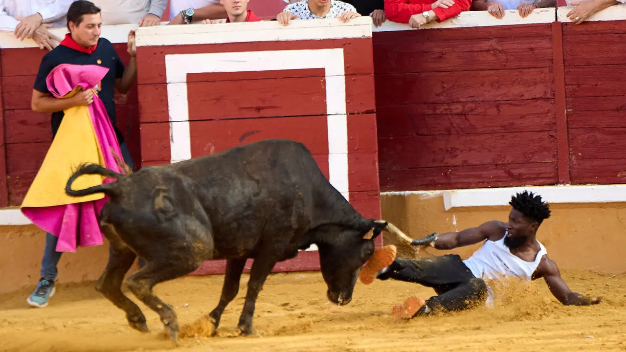 Tercer encierro de las Fiestas de Tudela 2026. I&Ntilde;IGO ALZUGARAY