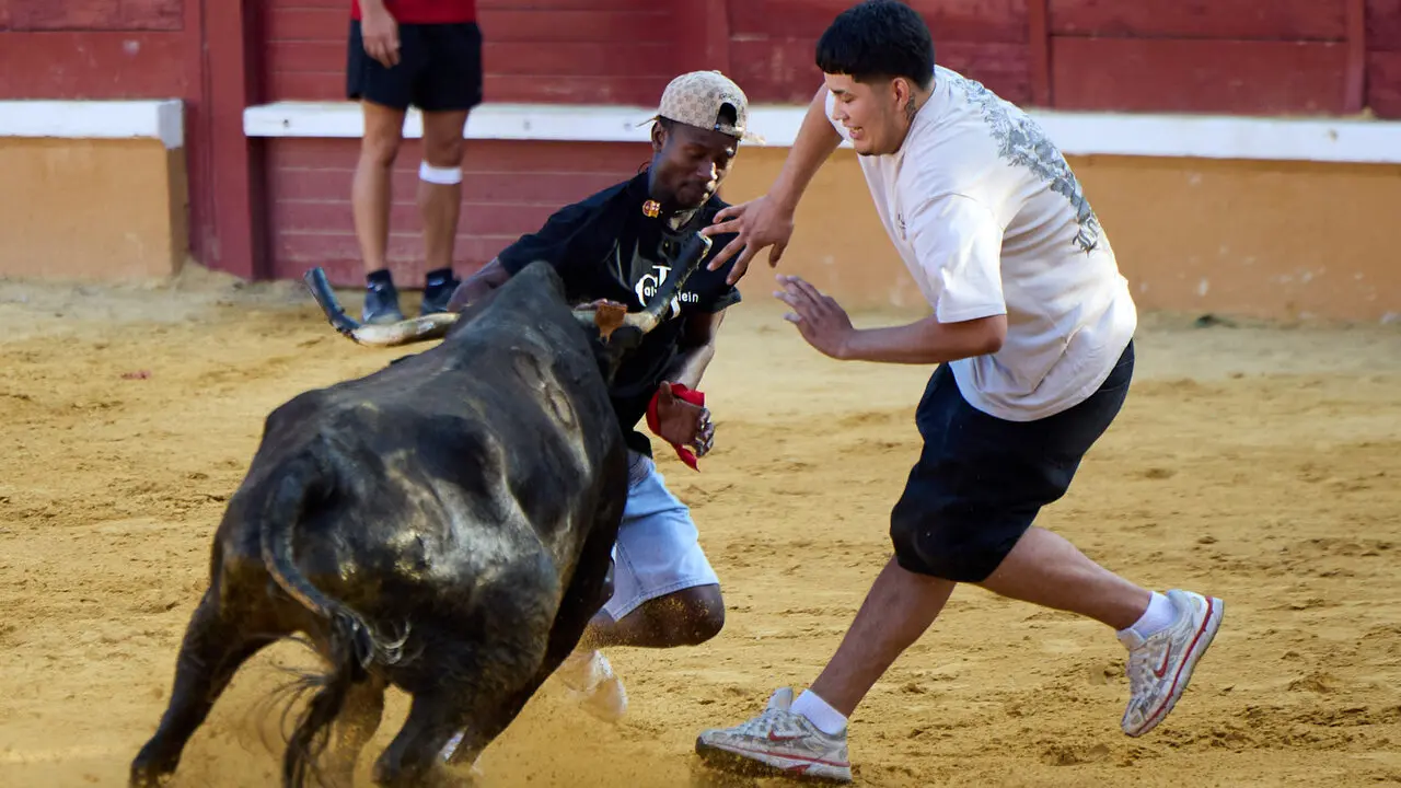 Tercer encierro de las Fiestas de Tudela 2026. I&Ntilde;IGO ALZUGARAY