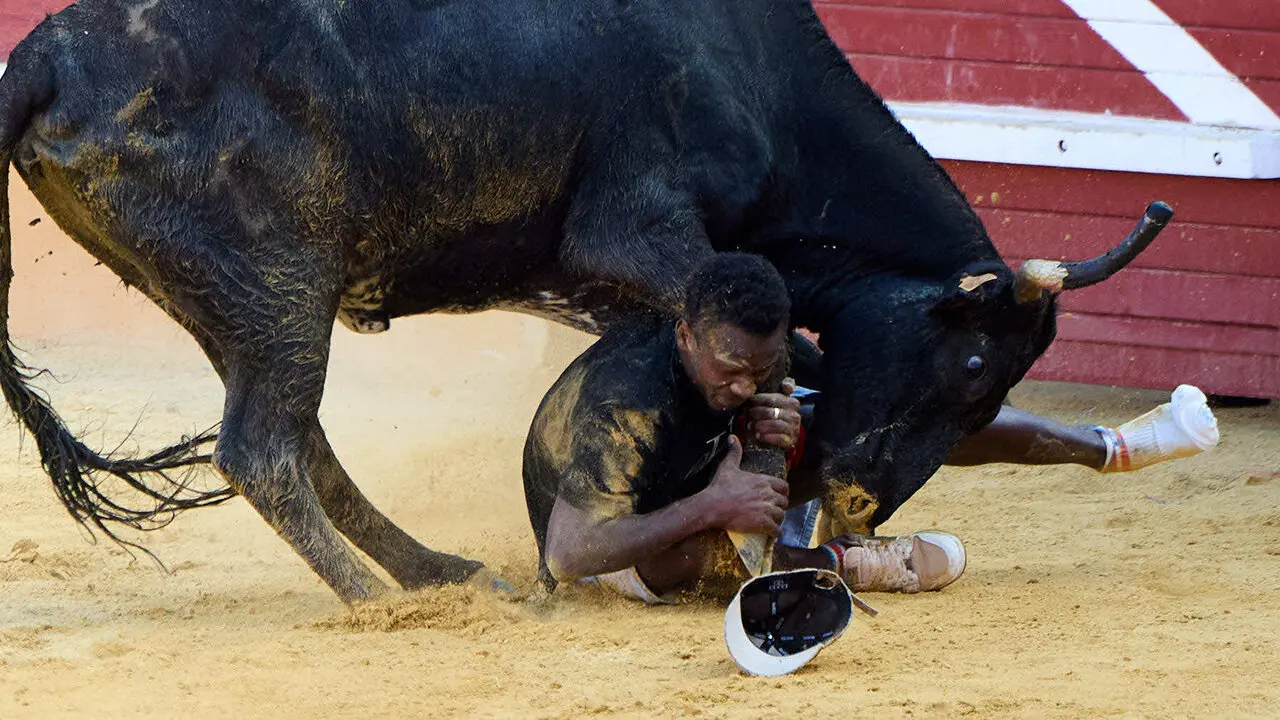 Tercer encierro de las Fiestas de Tudela 2026. I&Ntilde;IGO ALZUGARAY