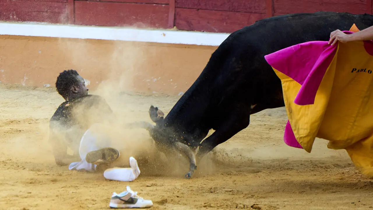 Tercer encierro de las Fiestas de Tudela 2026. I&Ntilde;IGO ALZUGARAY