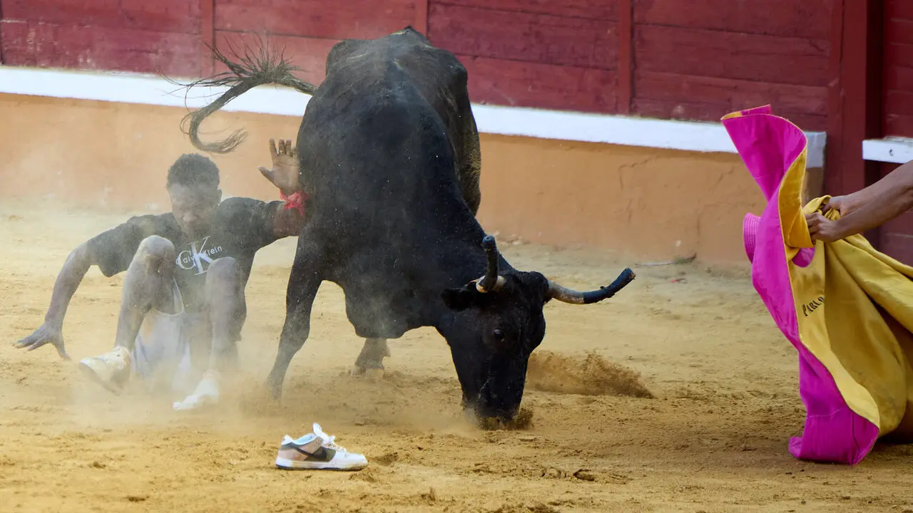 Tercer encierro de las Fiestas de Tudela 2026. I&Ntilde;IGO ALZUGARAY