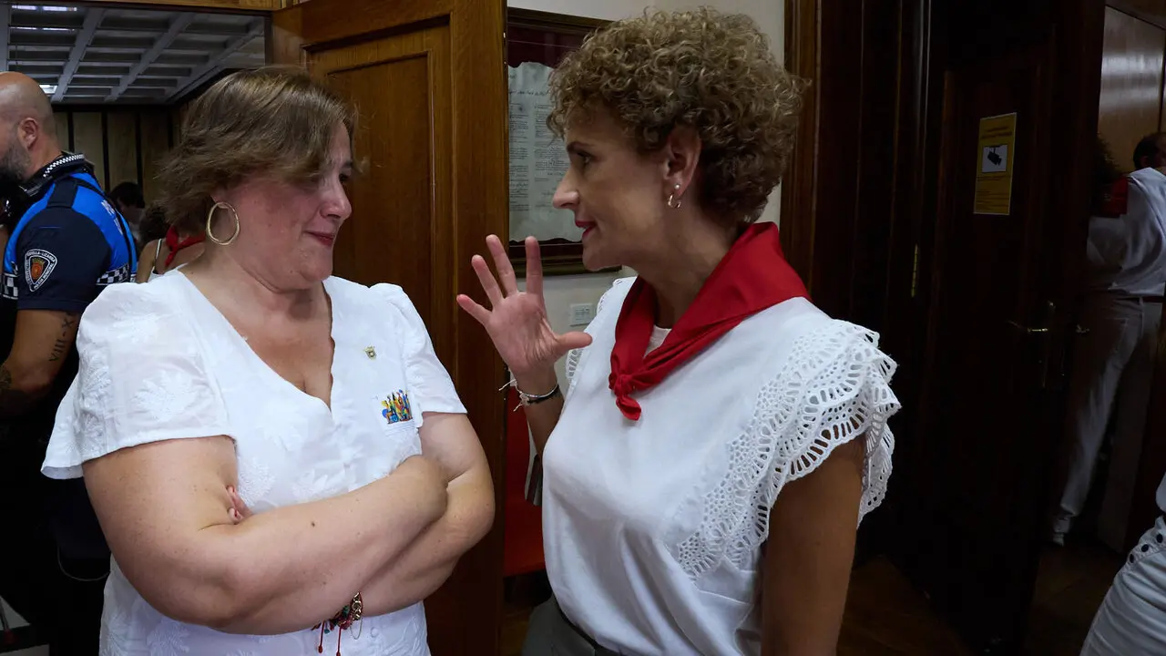 Chupinazo e inicio de las Fiestas de Estella 2026. I&Ntilde;IGO ALZUGARAY