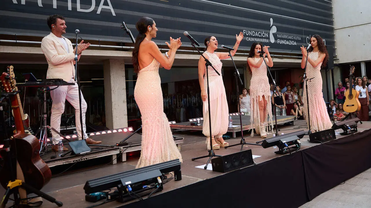 Concierto del grupo de flamenco Las Migas con el que se da inicio al ciclo Escena CIVICAN 2026. I&Ntilde;IGO ALZUGARAY