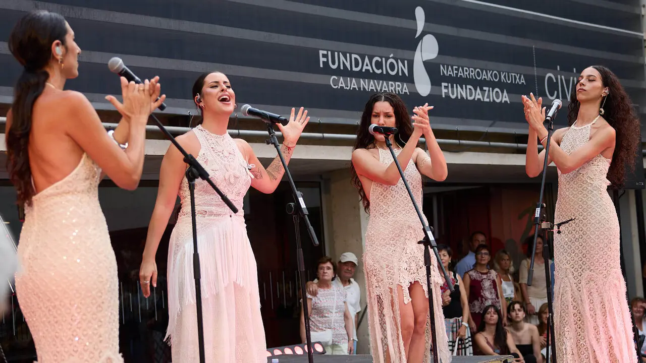 Concierto del grupo de flamenco Las Migas con el que se da inicio al ciclo Escena CIVICAN 2026. I&Ntilde;IGO ALZUGARAY