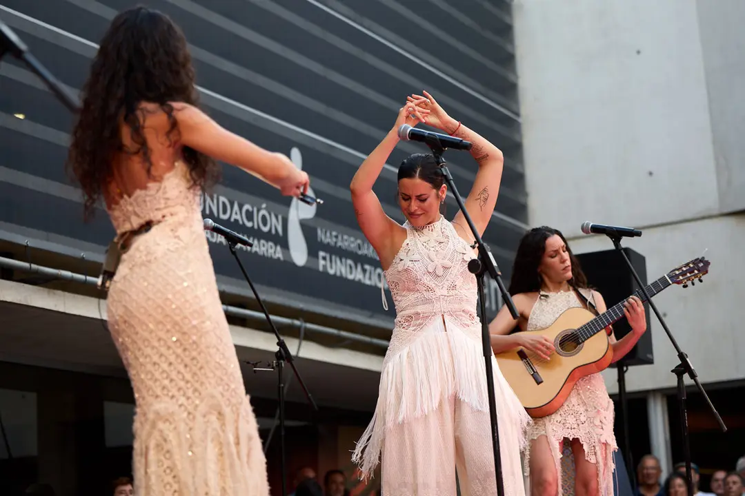Concierto del grupo de flamenco Las Migas con el que se da inicio al ciclo Escena CIVICAN 2026. I&Ntilde;IGO ALZUGARAY