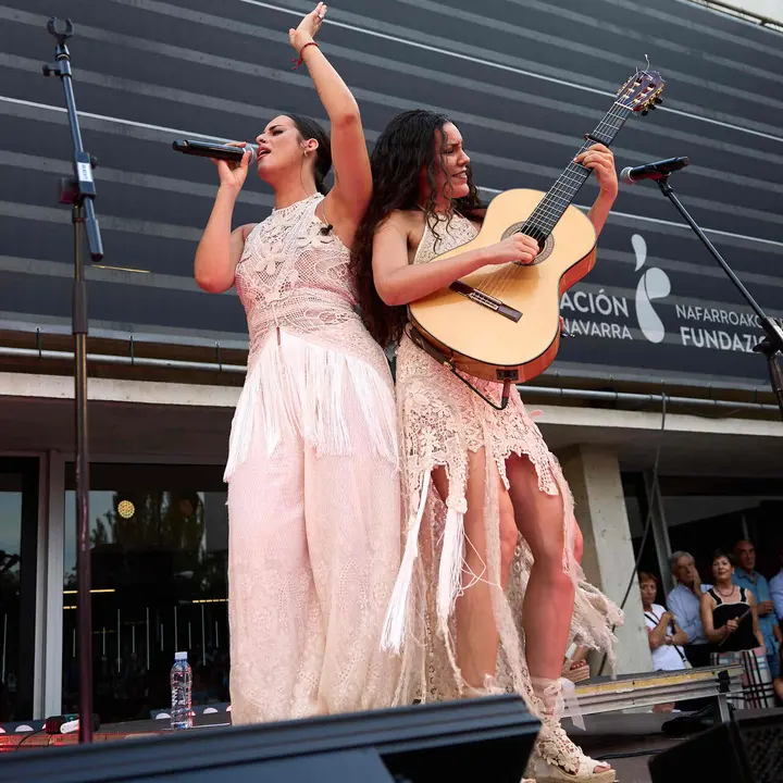 Concierto del grupo de flamenco Las Migas con el que se da inicio al ciclo Escena CIVICAN 2026. I&Ntilde;IGO ALZUGARAY