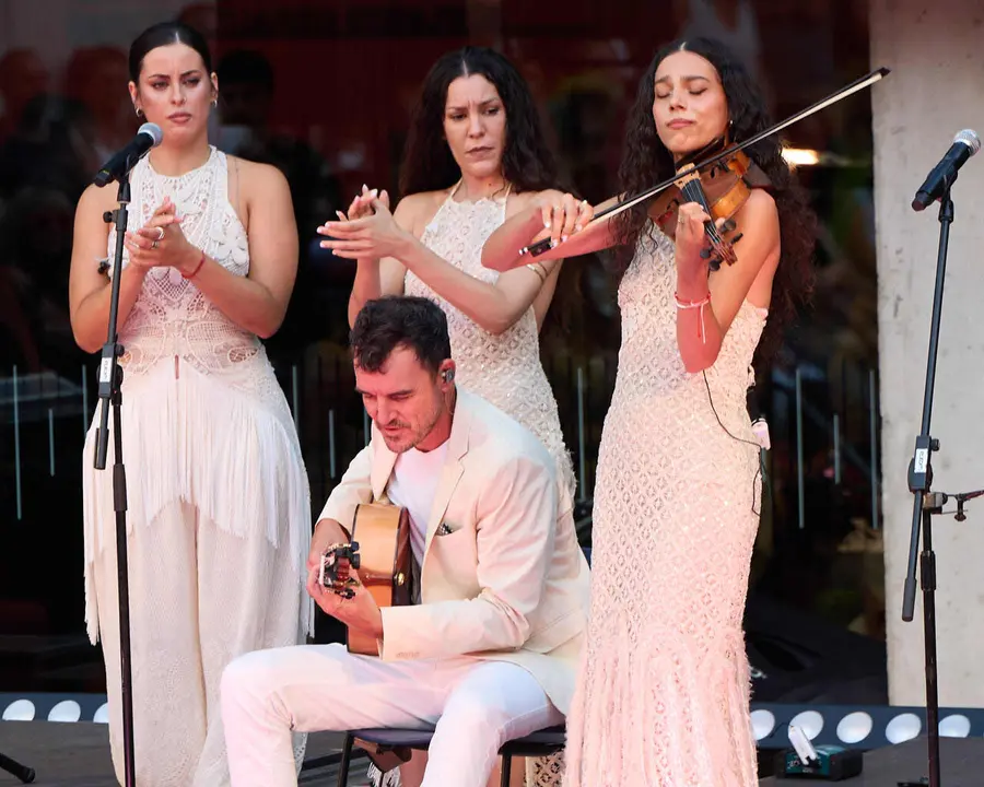 Concierto del grupo de flamenco Las Migas con el que se da inicio al ciclo Escena CIVICAN 2026. I&Ntilde;IGO ALZUGARAY