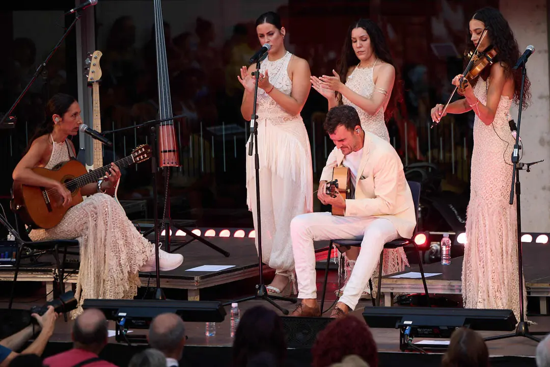 Concierto del grupo de flamenco Las Migas con el que se da inicio al ciclo Escena CIVICAN 2026. I&Ntilde;IGO ALZUGARAY
