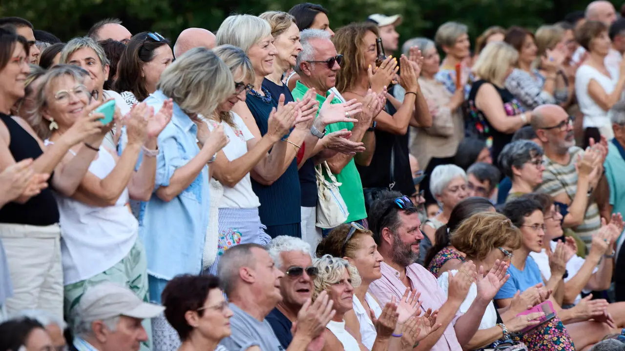 Concierto del grupo de flamenco Las Migas con el que se da inicio al ciclo Escena CIVICAN 2026. I&Ntilde;IGO ALZUGARAY