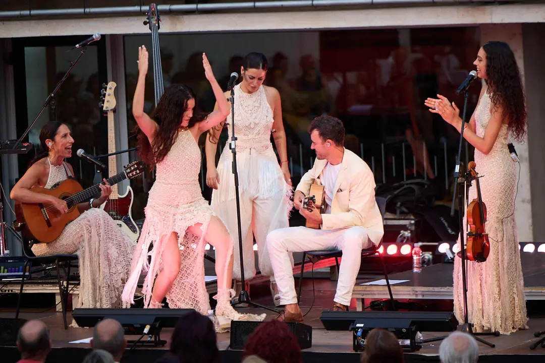 Concierto del grupo de flamenco Las Migas con el que se da inicio al ciclo Escena CIVICAN 2026. I&Ntilde;IGO ALZUGARAY