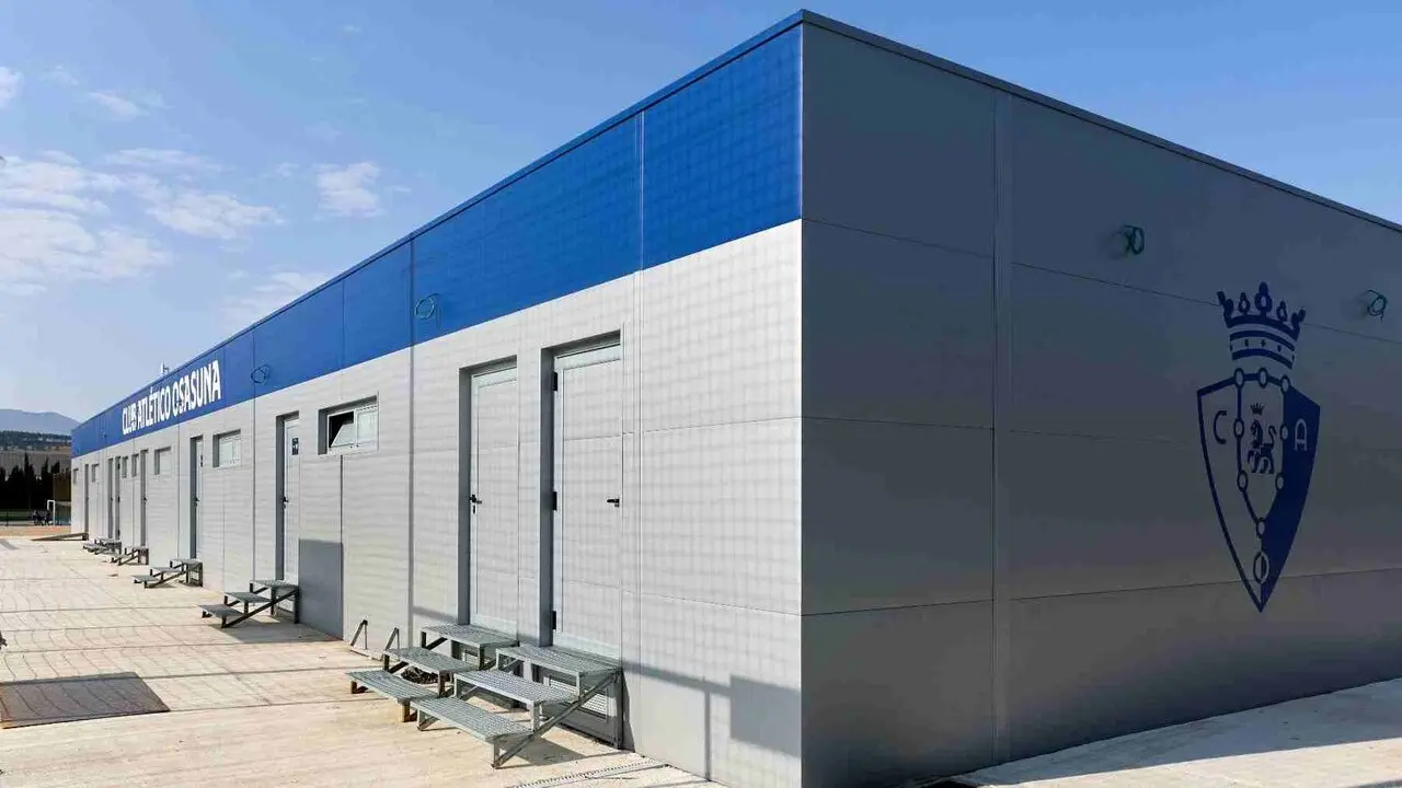 Nuevos campos, con vestuario y grada en las instalaciones deportivas de Tajonar. OSASUNA
