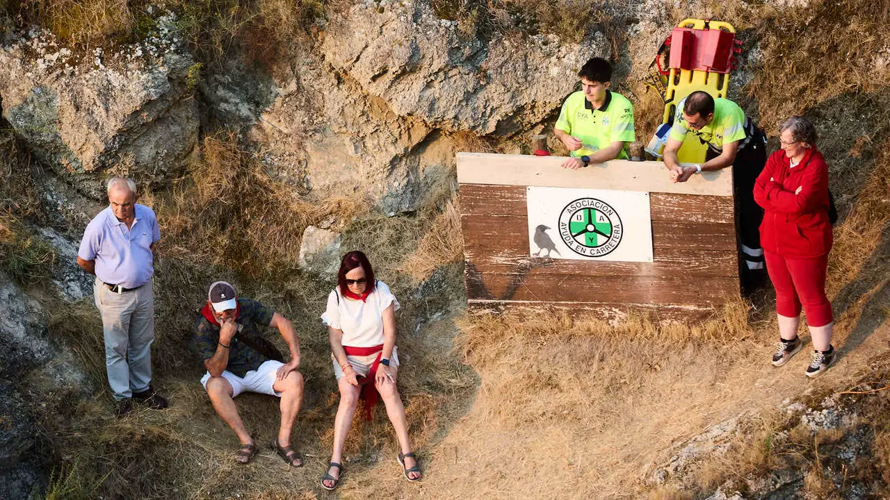 Cuarto encierro del Pil&oacute;n de Falces 2026. I&Ntilde;IGO ALZUGARAY