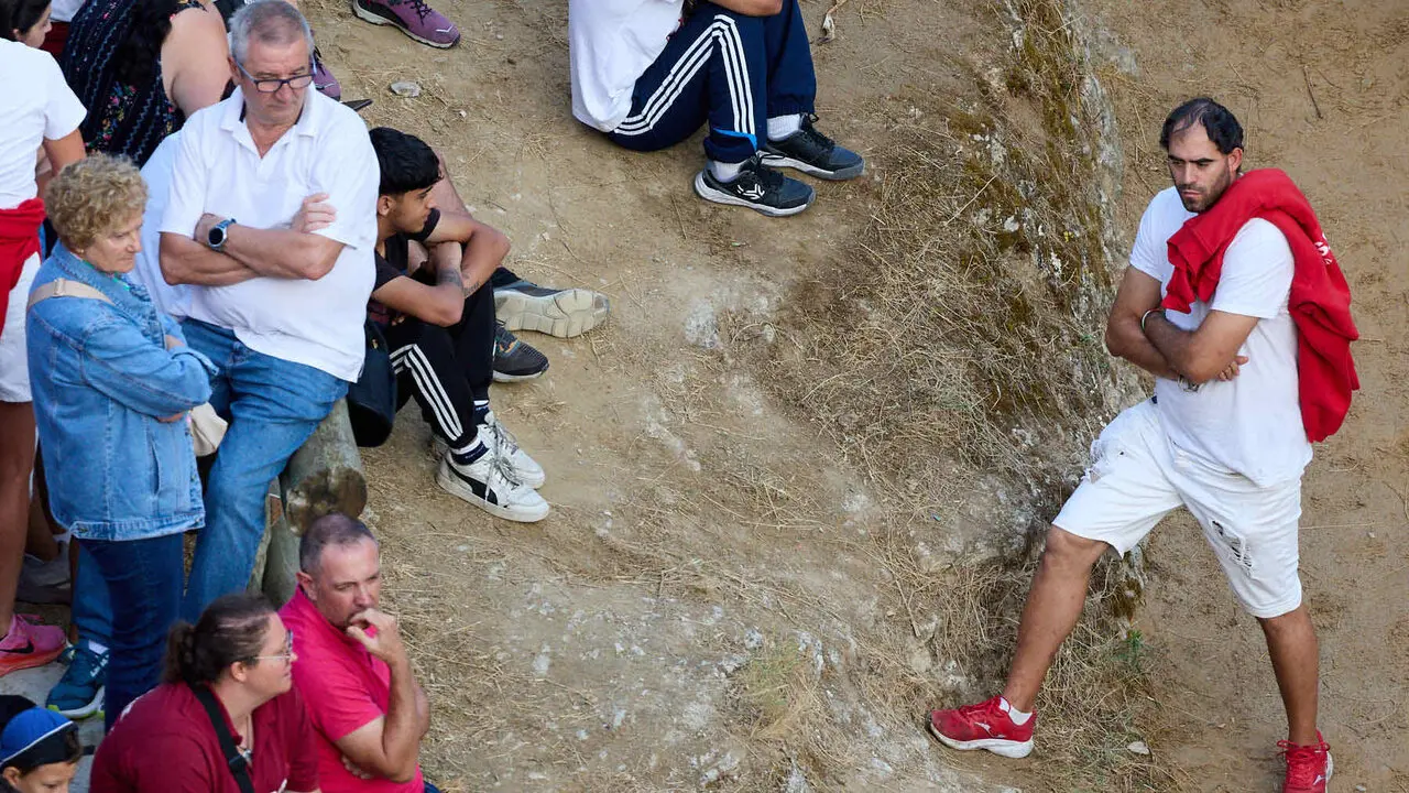 &Uacute;ltimo encierro del Pil&oacute;n de Falces 2026. I&Ntilde;IGO ALZUGARAY