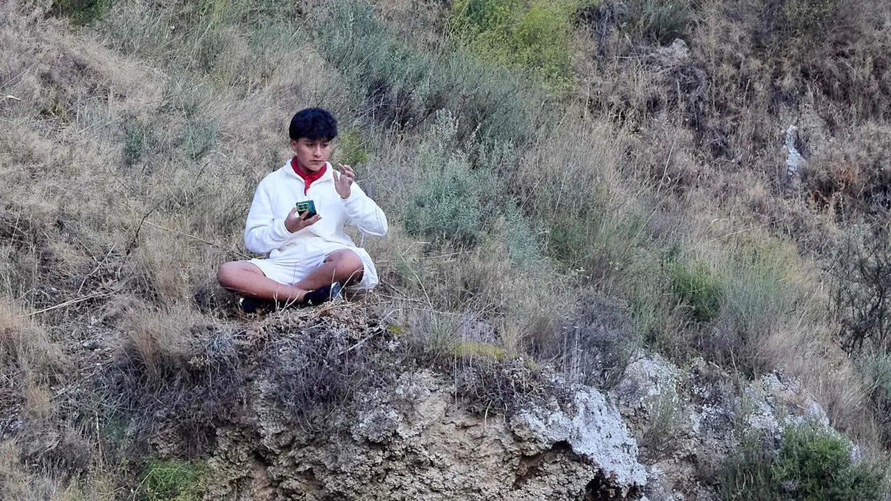 &Uacute;ltimo encierro del Pil&oacute;n de Falces 2026. I&Ntilde;IGO ALZUGARAY