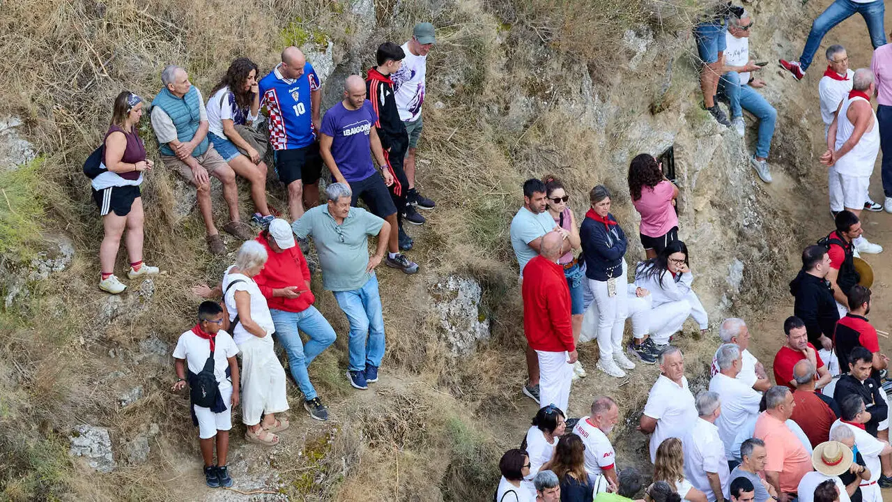 &Uacute;ltimo encierro del Pil&oacute;n de Falces 2026. I&Ntilde;IGO ALZUGARAY