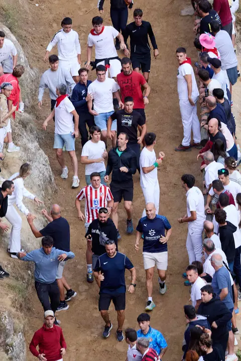 &Uacute;ltimo encierro del Pil&oacute;n de Falces 2026. I&Ntilde;IGO ALZUGARAY