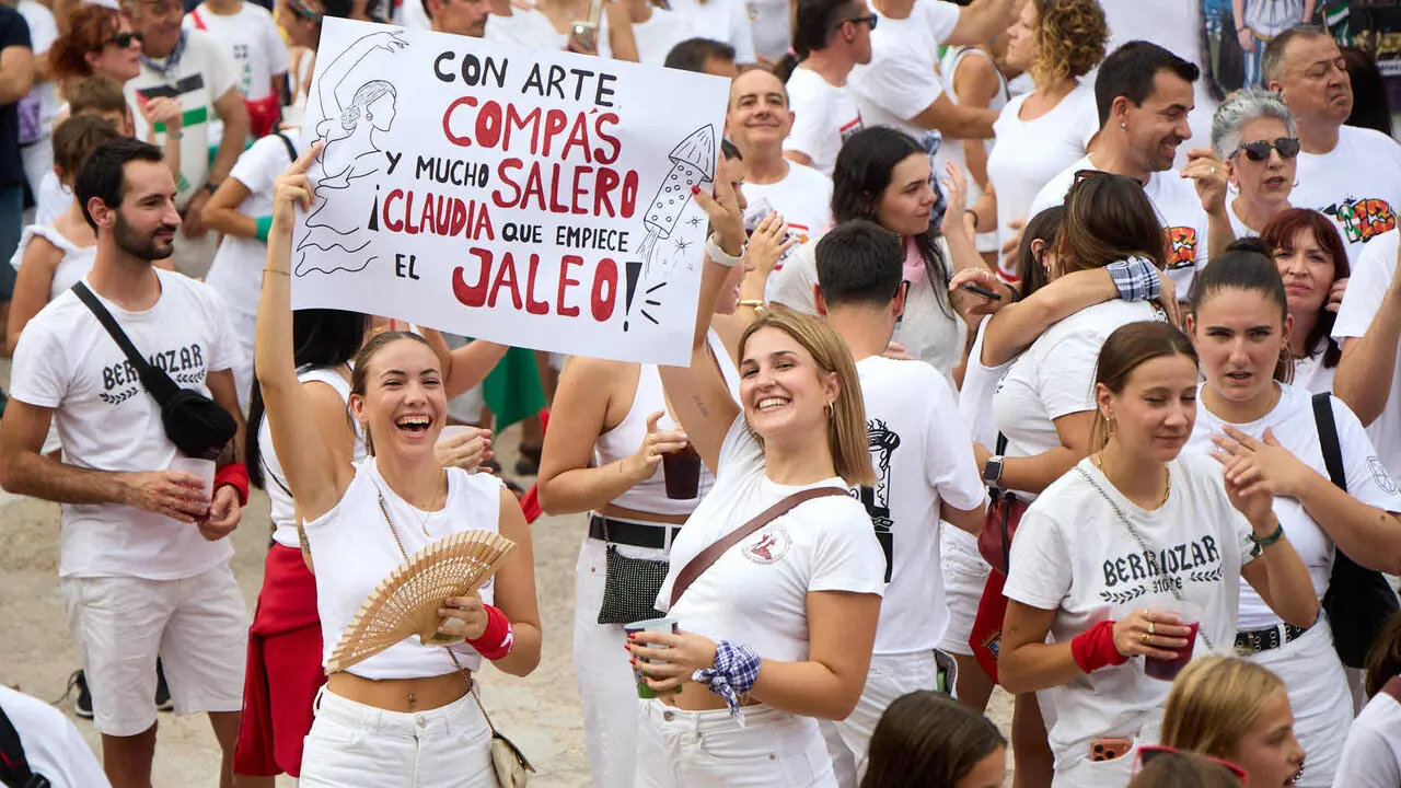 Chupinazo de inicio de las Fiestas de Berriozar 2026. NAVARRA.COM