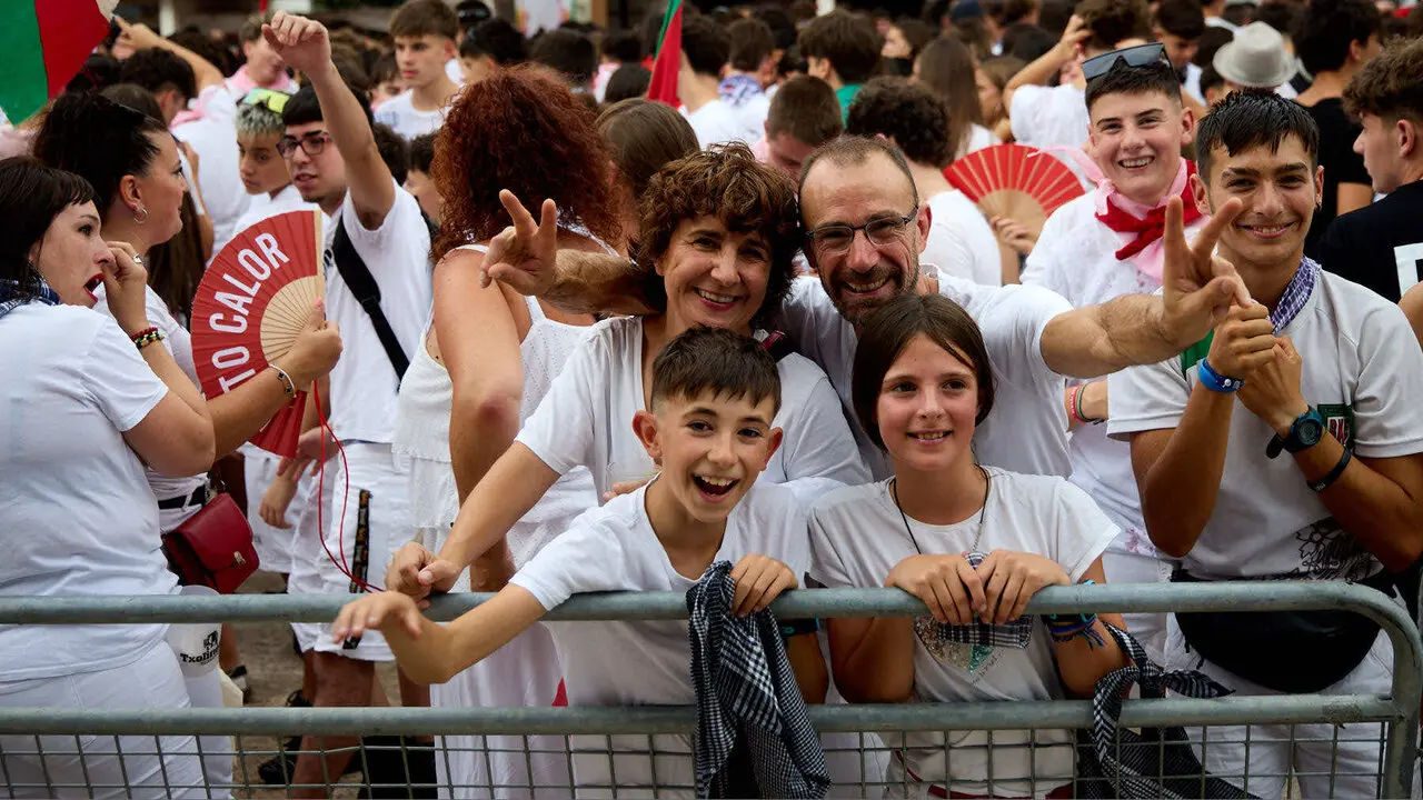 Chupinazo de inicio de las Fiestas de Berriozar 2026. NAVARRA.COM