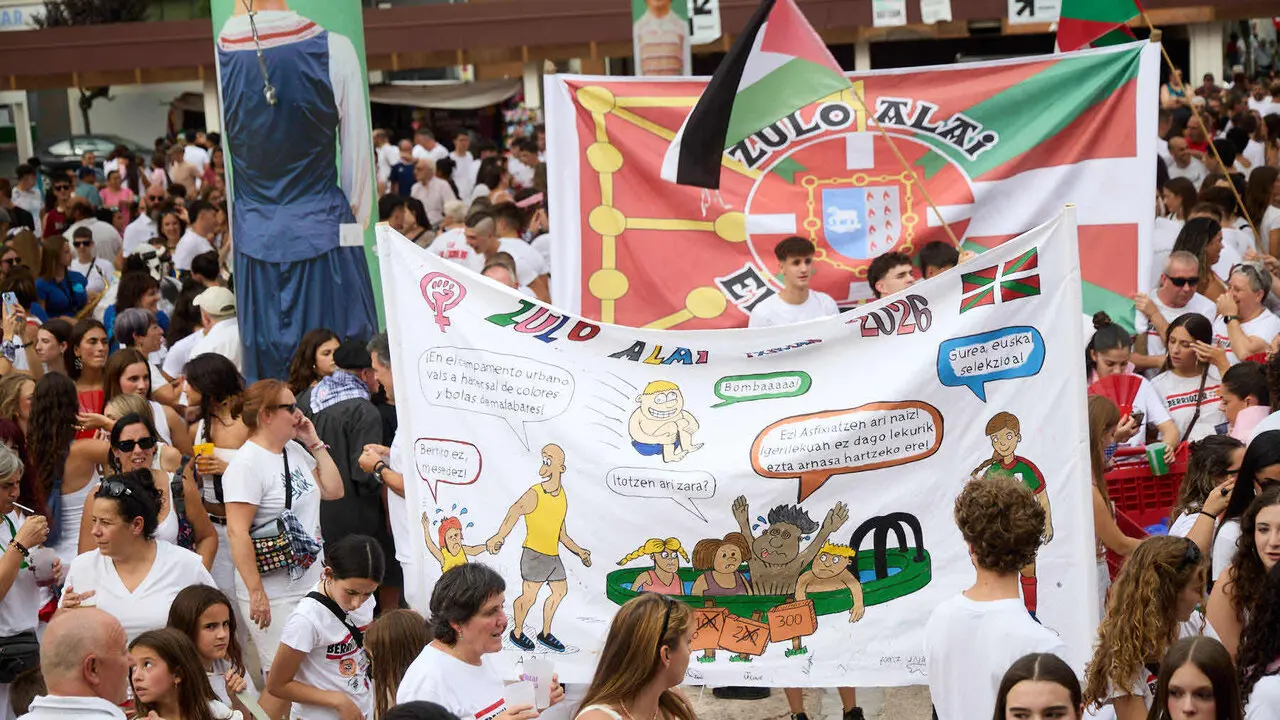 Chupinazo de inicio de las Fiestas de Berriozar 2026. NAVARRA.COM