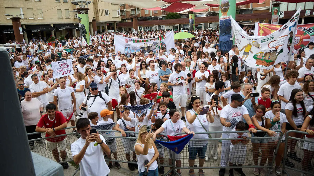 Chupinazo de inicio de las Fiestas de Berriozar 2026. NAVARRA.COM