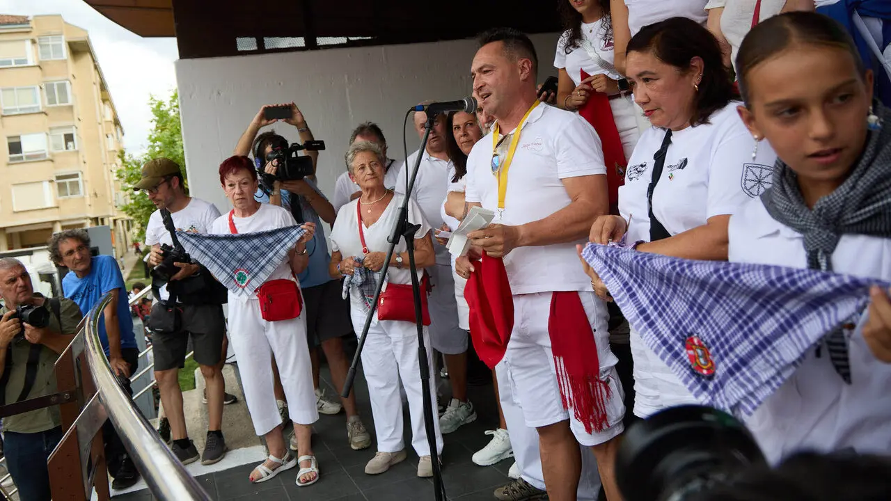Chupinazo de inicio de las Fiestas de Berriozar 2026. NAVARRA.COM