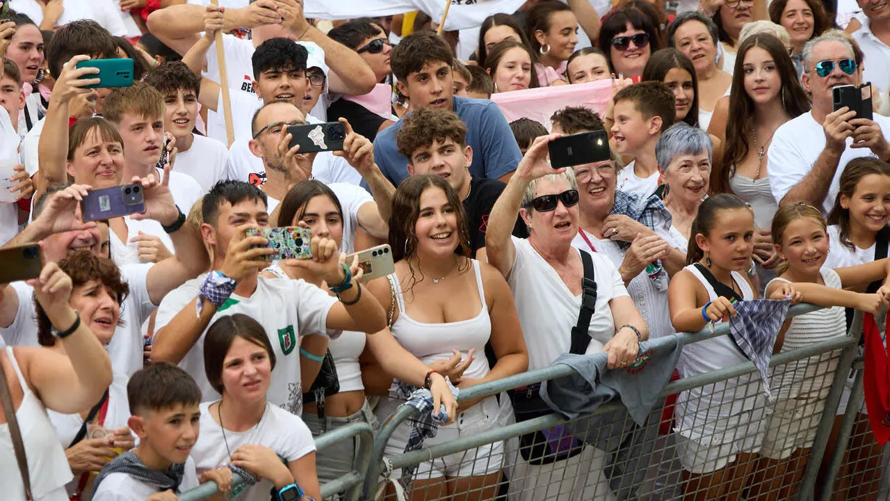 Chupinazo de inicio de las Fiestas de Berriozar 2026. NAVARRA.COM