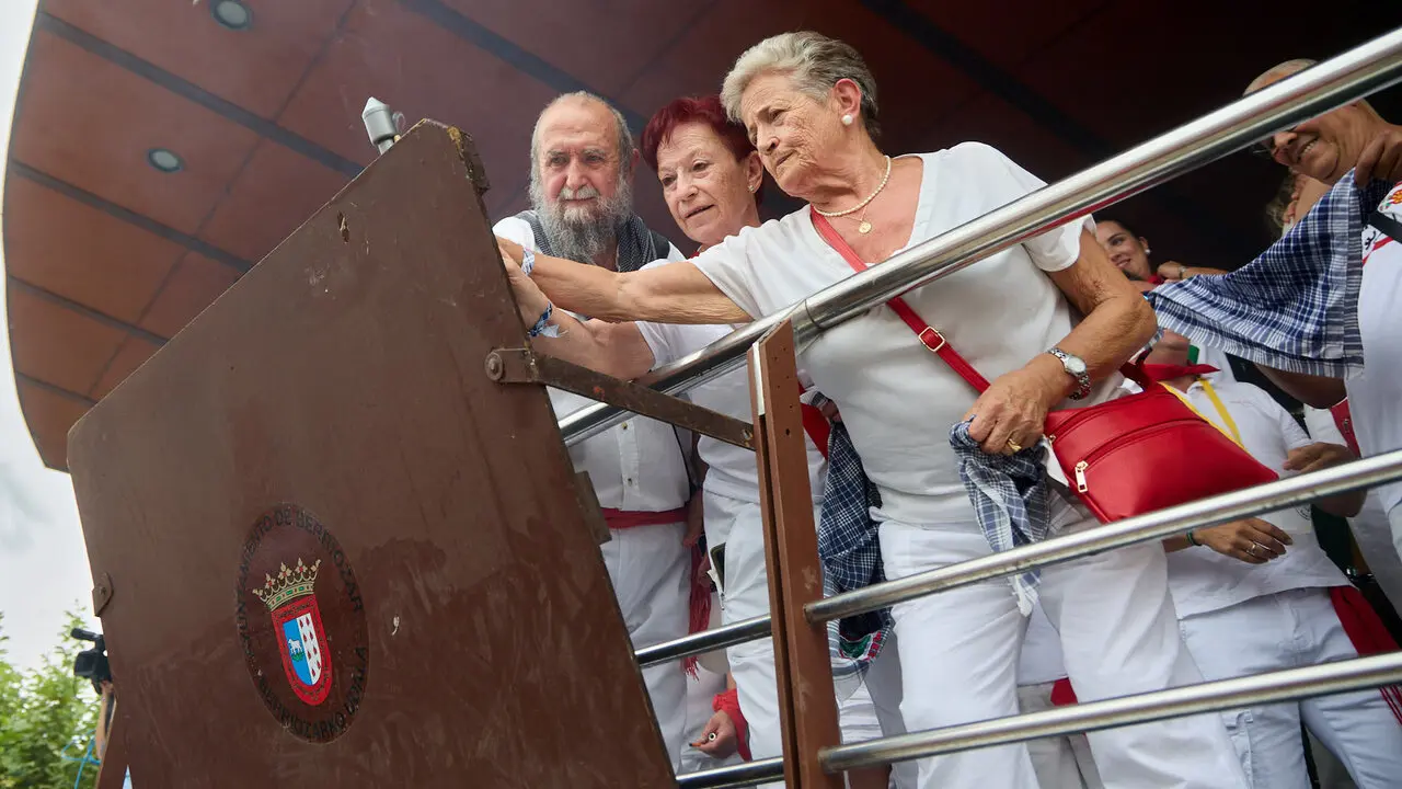 Chupinazo de inicio de las Fiestas de Berriozar 2026. NAVARRA.COM