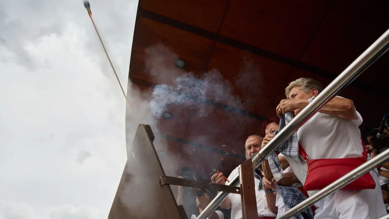 Chupinazo de inicio de las Fiestas de Berriozar 2026. NAVARRA.COM