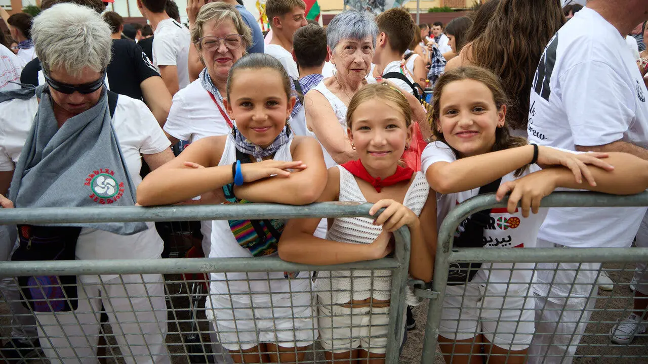 Chupinazo de inicio de las Fiestas de Berriozar 2026. NAVARRA.COM