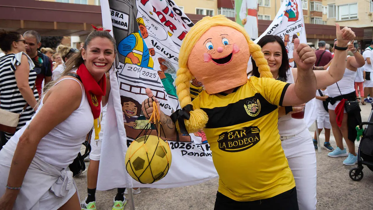 Chupinazo de inicio de las Fiestas de Berriozar 2026. NAVARRA.COM