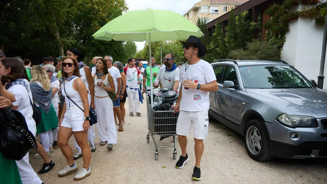 Chupinazo de inicio de las Fiestas de Berriozar 2026. NAVARRA.COM