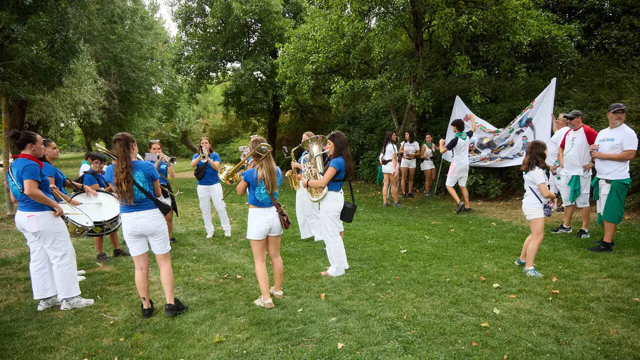 Chupinazo de inicio de las Fiestas de Berriozar 2026. NAVARRA.COM