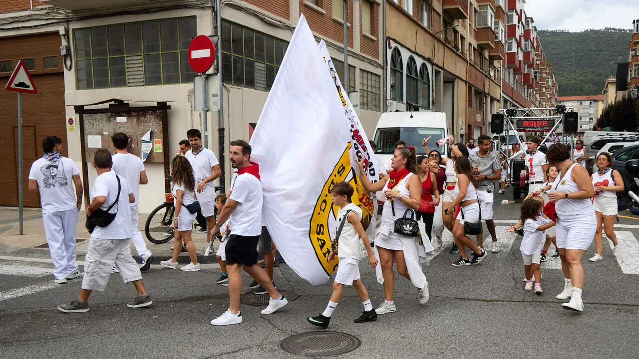 Chupinazo de inicio de las Fiestas de Berriozar 2026. NAVARRA.COM