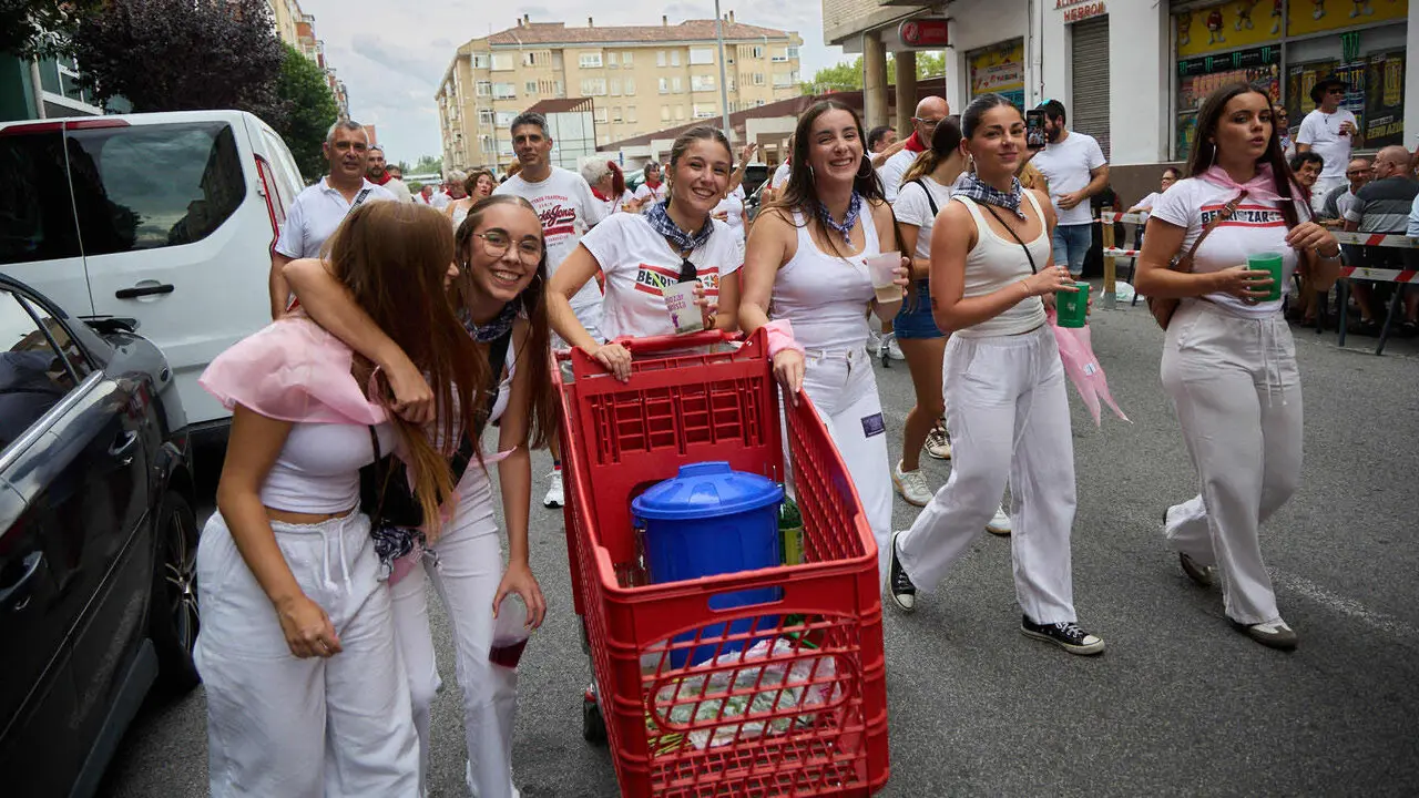 Chupinazo de inicio de las Fiestas de Berriozar 2026. NAVARRA.COM