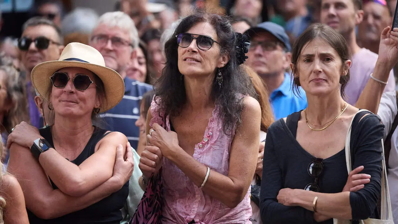 Actuaci&oacute;n de Jos&eacute; Merc&eacute; en el Balc&oacute;n del Ayuntamiento de Pamplona dentro de la XIII edici&oacute;n del Flamenco On Fire. I&Ntilde;IGO ALZUGARAY