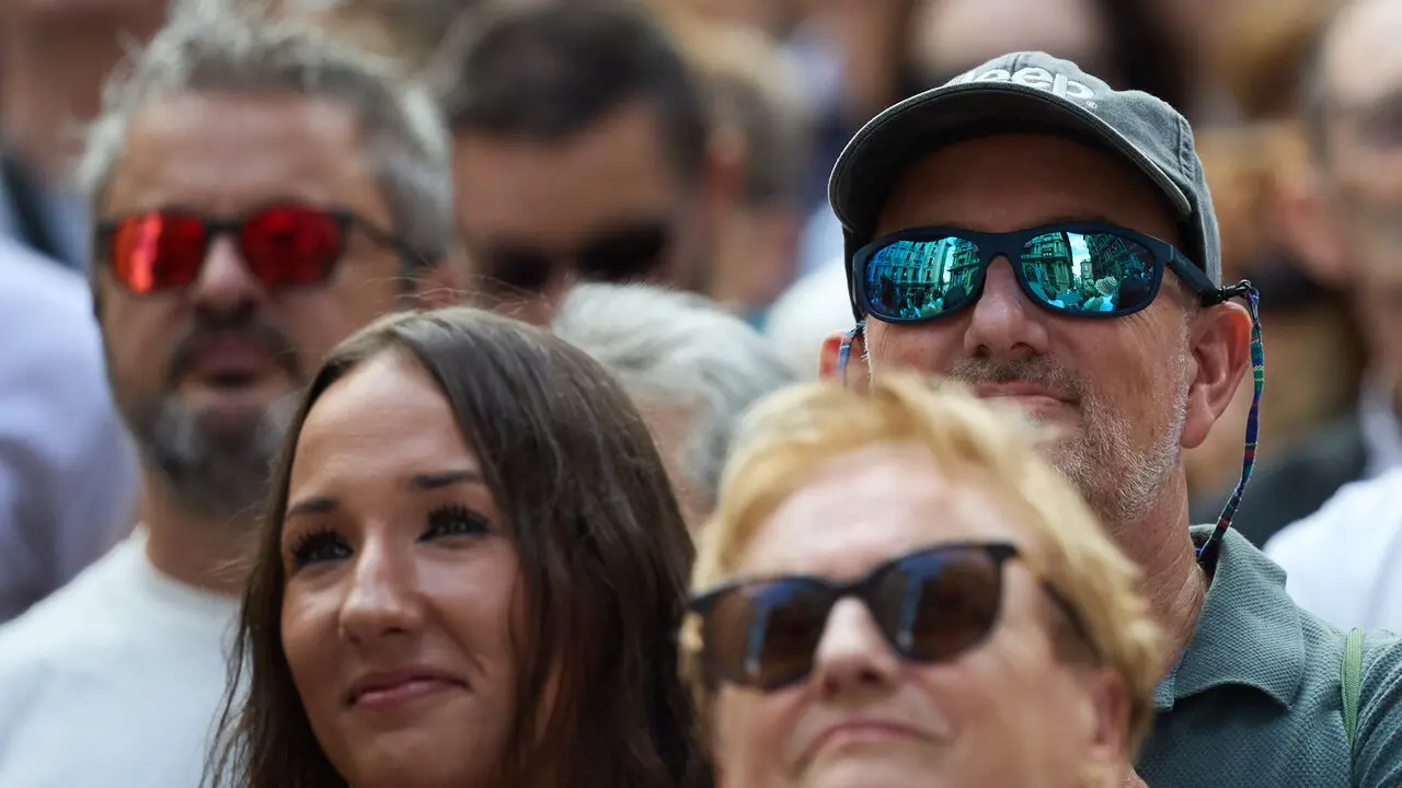 Actuaci&oacute;n de Jos&eacute; Merc&eacute; en el Balc&oacute;n del Ayuntamiento de Pamplona dentro de la XIII edici&oacute;n del Flamenco On Fire. I&Ntilde;IGO ALZUGARAY