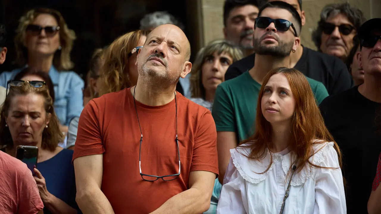 Actuaci&oacute;n de Jos&eacute; Merc&eacute; en el Balc&oacute;n del Ayuntamiento de Pamplona dentro de la XIII edici&oacute;n del Flamenco On Fire. I&Ntilde;IGO ALZUGARAY