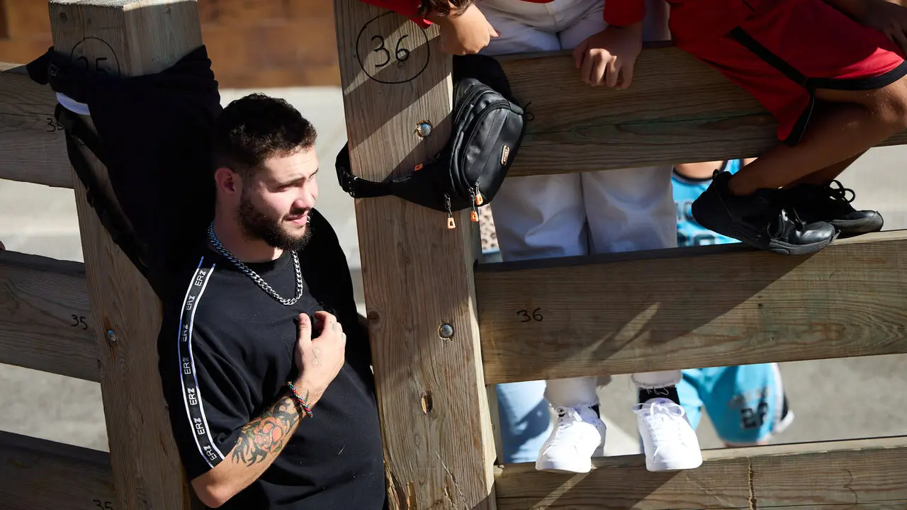 Suelta de vaquillas en las Fiestas de Berriozar 2026. I&Ntilde;IGO ALZUGARAY