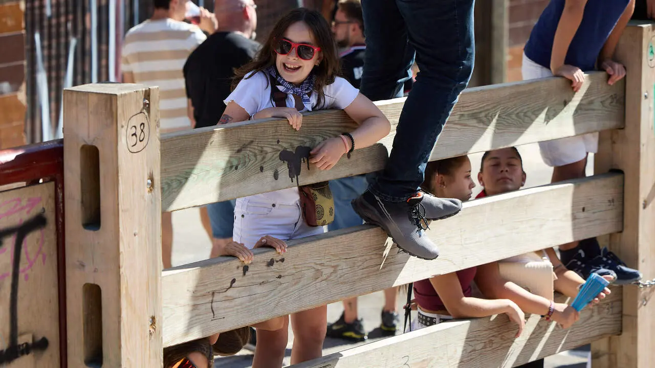 Suelta de vaquillas en las Fiestas de Berriozar 2026. I&Ntilde;IGO ALZUGARAY