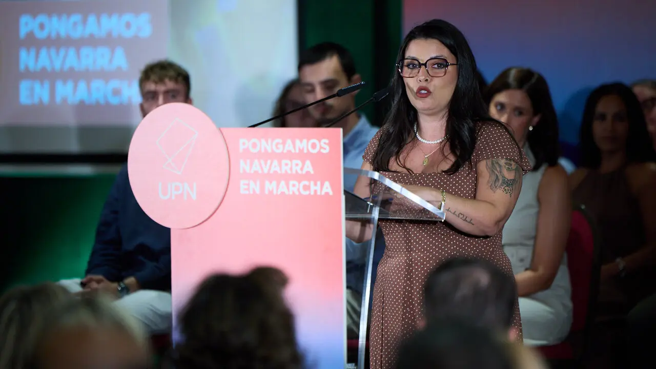 UPN celebra un acto de apertura del curso pol&iacute;tico 2026-27 en el que interviene su presidenta, Cristina Ibarrola. I&Ntilde;IGO ALZUGARAY