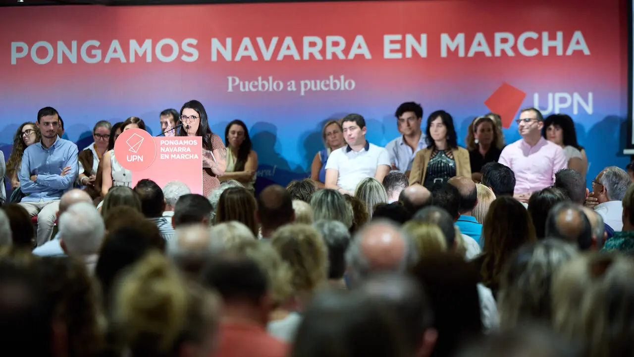 UPN celebra un acto de apertura del curso pol&iacute;tico 2026-27 en el que interviene su presidenta, Cristina Ibarrola. I&Ntilde;IGO ALZUGARAY