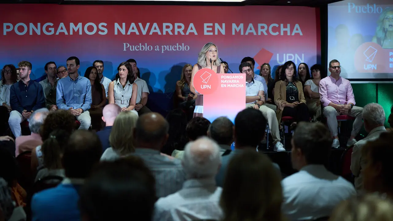 UPN celebra un acto de apertura del curso pol&iacute;tico 2026-27 en el que interviene su presidenta, Cristina Ibarrola. I&Ntilde;IGO ALZUGARAY