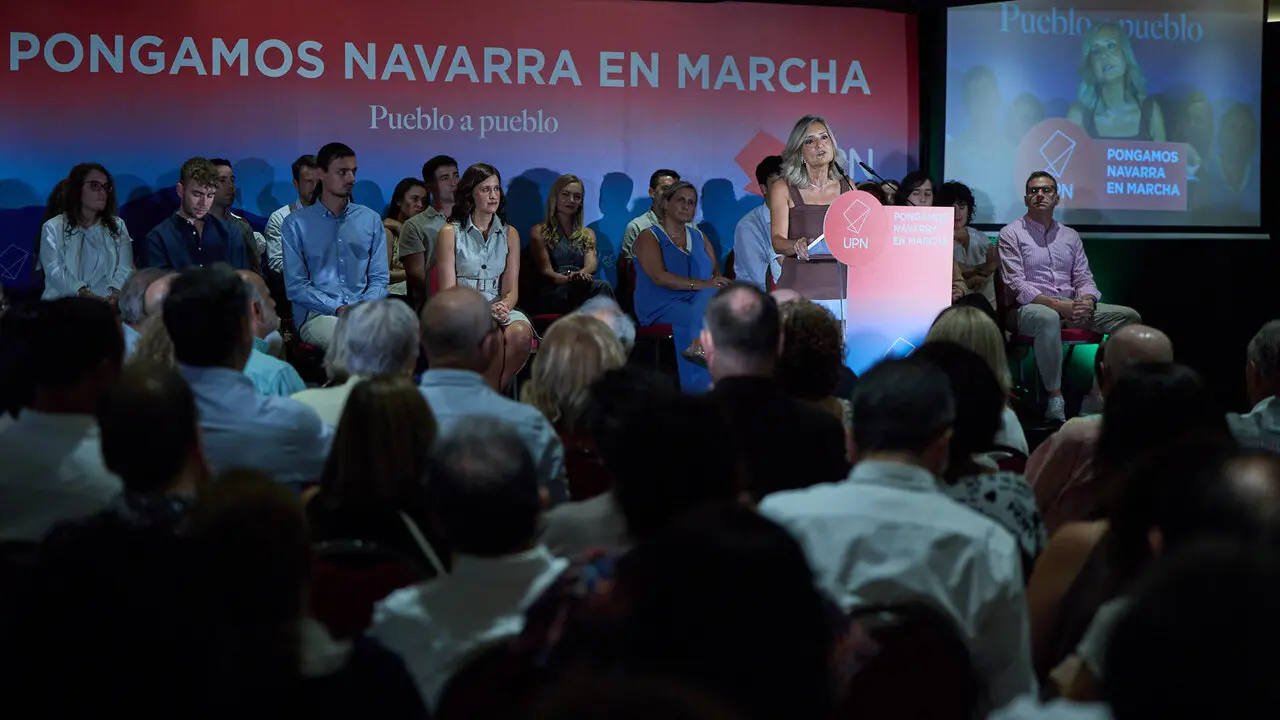 UPN celebra un acto de apertura del curso pol&iacute;tico 2026-27 en el que interviene su presidenta, Cristina Ibarrola. I&Ntilde;IGO ALZUGARAY