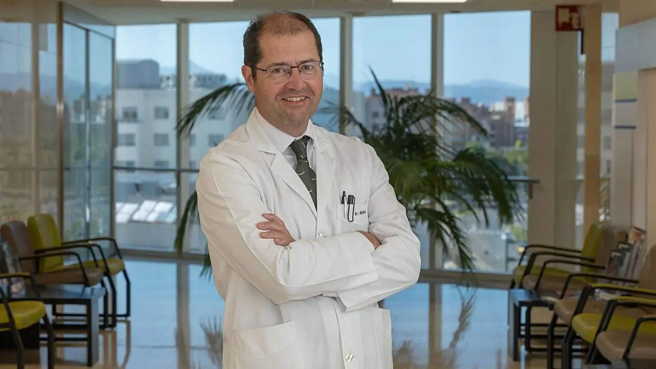 El Dr. Pablo Irimia, nuevo director del Departamento de Neurolog&iacute;a de la Cl&iacute;nica Universidad de Navarra. CL&Iacute;NICA UNIVERSIDAD DE NAVARRA