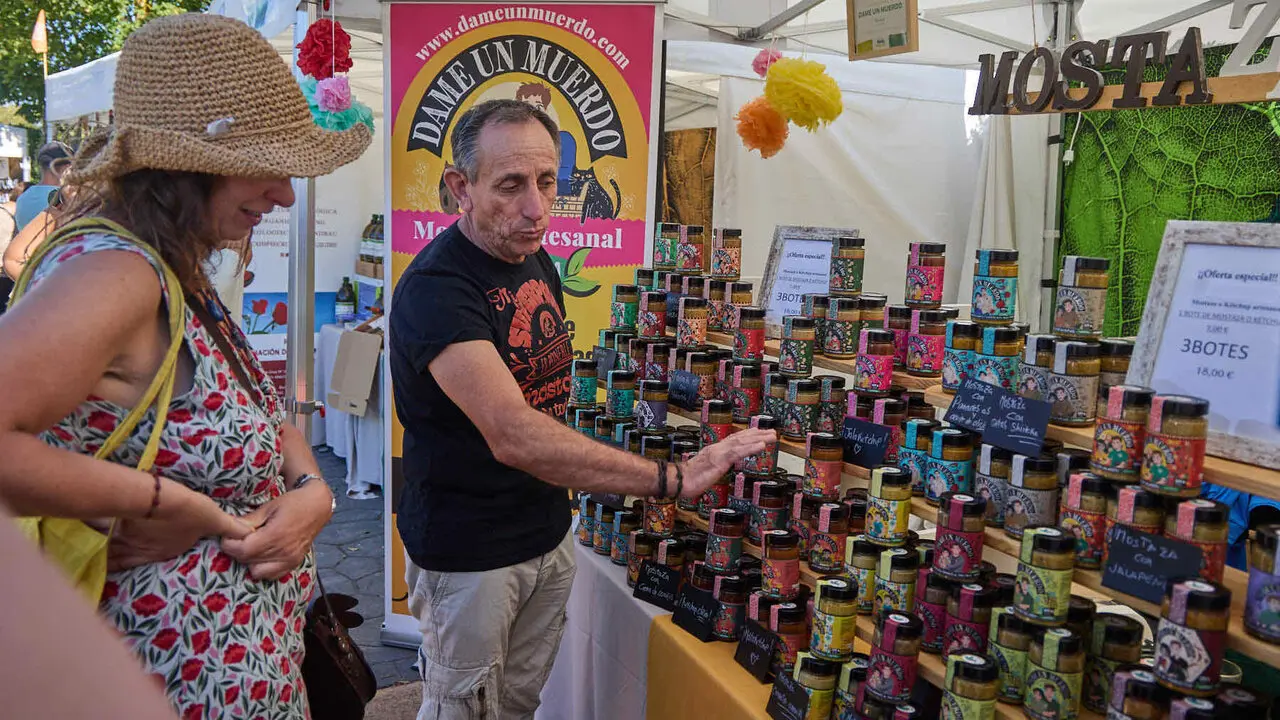 XI edici&oacute;n de la Feria Navarra Ecol&oacute;gica, en el Parque de los Sentidos de No&aacute;in. I&Ntilde;IGO ALZUGARAY
