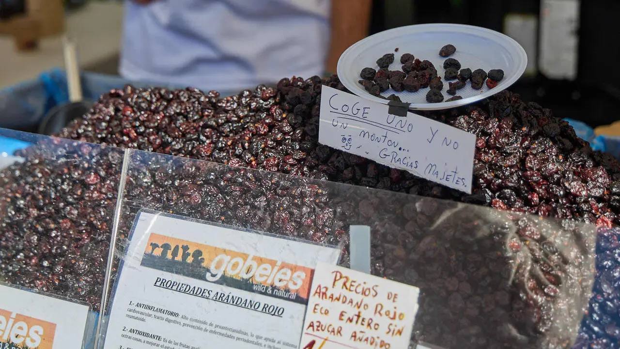 XI edici&oacute;n de la Feria Navarra Ecol&oacute;gica, en el Parque de los Sentidos de No&aacute;in. I&Ntilde;IGO ALZUGARAY